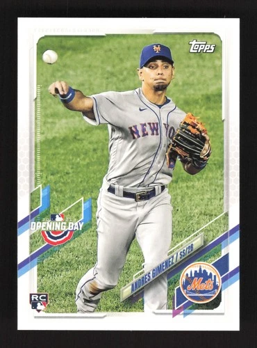 Andres Gimenez - 2021 Topps Opening Day *rookie card RC novato*
