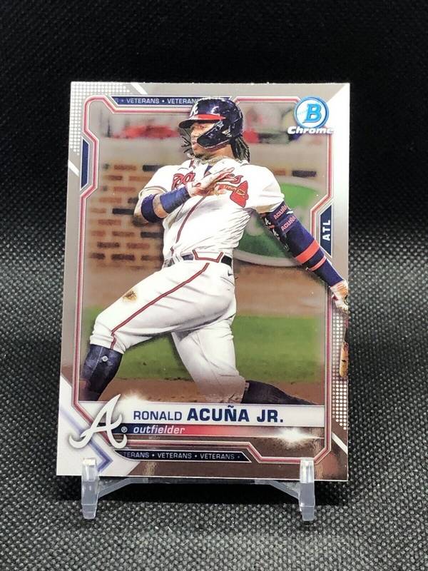 Ronald Acuna jr. - 2021 Bowman chrome