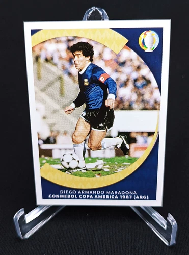 Diego Armando Maradona - 2021 Panini Argentina Blue Jersey Panini Sticker Copa America futbol  football soccer