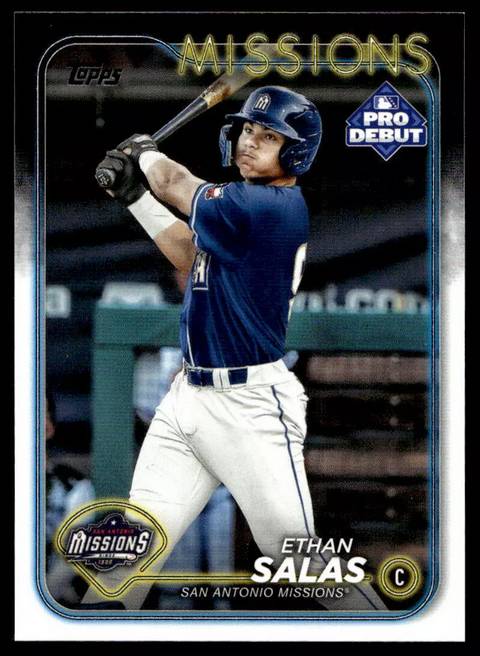 Ethan Salas - 2024 Topps Pro Debut Chrome Pre Rookie Card