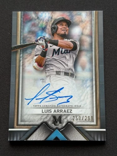 Luis Arraez - 2023 Topps Museum COLLECTION Auto - Firma *numerada* /299