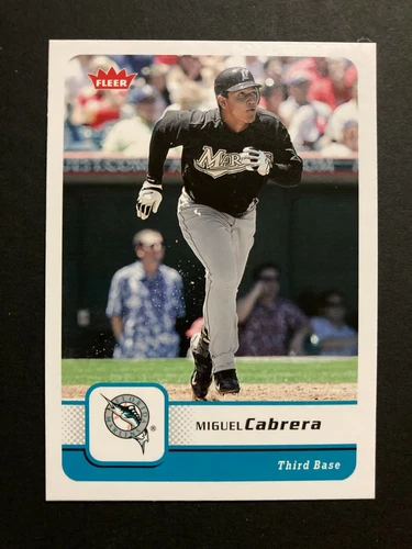 Miguel Cabrera - 2006 Fleer Baseball Card Marlins / Tigers