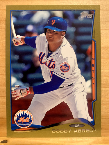 Bobby Abreu - 2014 Topps *GOLD PARALLEL numerada de /2014*