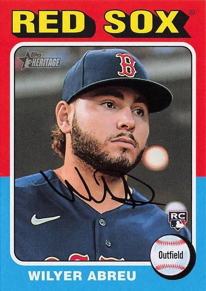 Wilyer Abreu - 2024 Topps Heritage Rookie Card