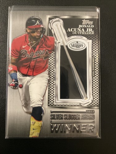 Ronald Acuna Jr - 2024 Topps Series 2 Silver Slugger Manufactured Patch Braves