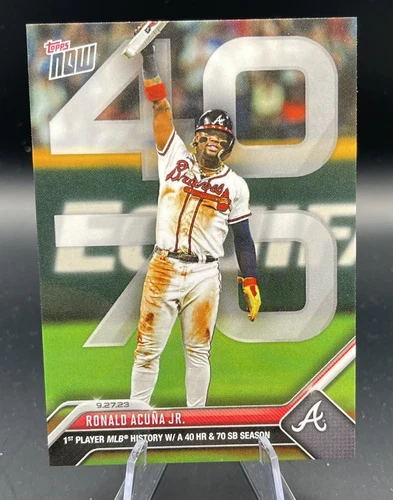 Ronald Acuna Jr. - 2023 TOPPS NOW 40/70 MVP season