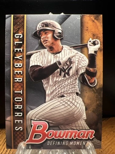 Gleyber Torres - 2017 Bowman Defining Moments *pre rookie card RC prospecto*
