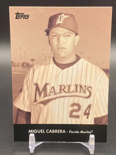 Miguel Cabrera - 2008 Topps Trading Card History