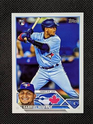 gabriel moreno - topps series 1 2023 - rookie card - rc con toronto