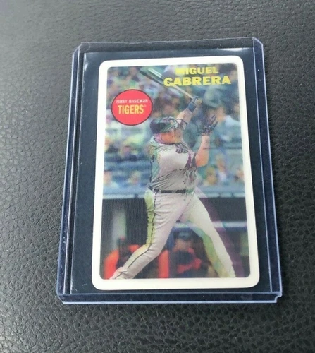 Miguel Cabrera - 2012 Topps Archive carta en 3D