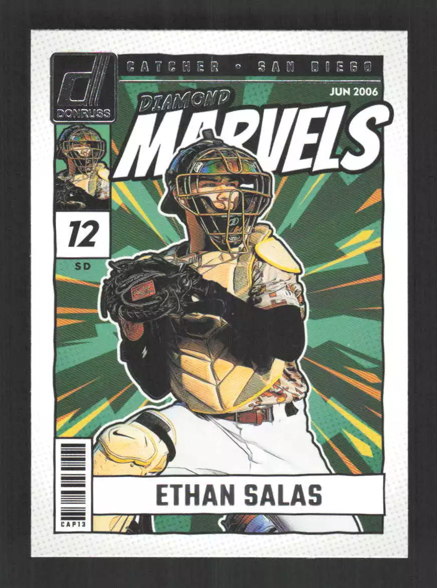 Ethan Salas - 2024 Donruss MARVELS PRE ROOKIE CARD