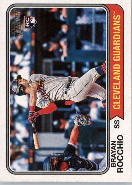 Bryan Rocchio - 2023 Topps Heritage *>Segunda Edición: High Numbers<*  *Rookie Card RC novaro*