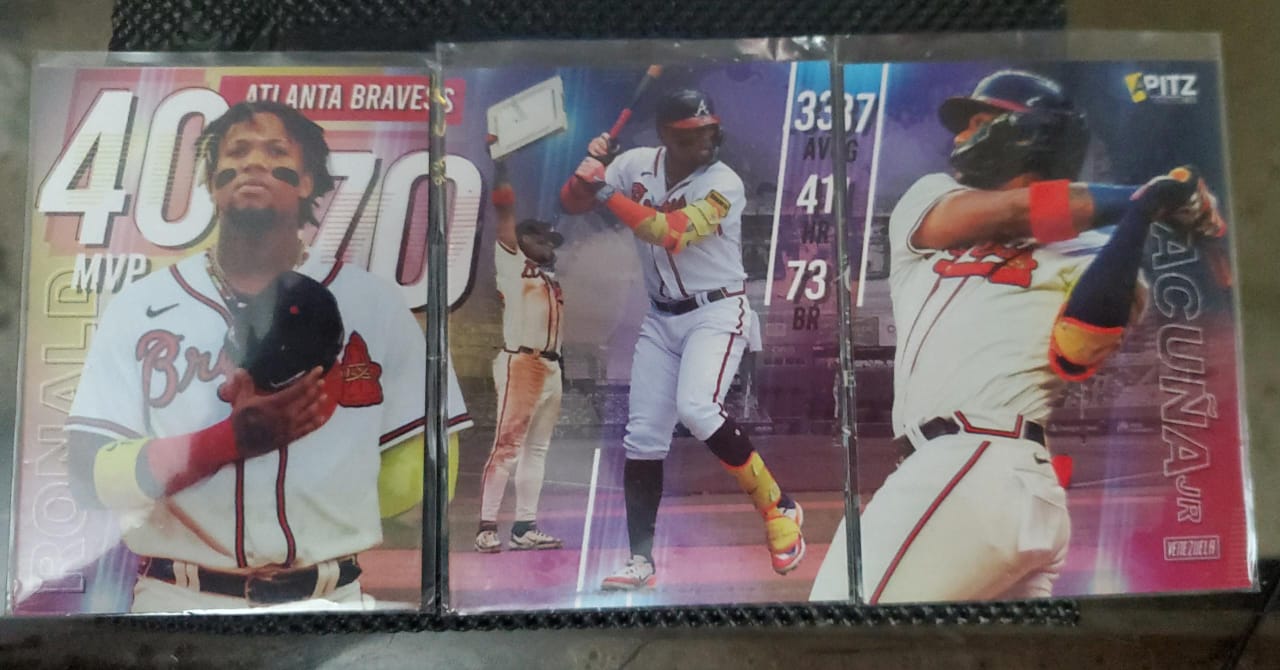 Ronald Acuña Jr. - 2023 Apitz set conmemorativo al 40 / 70 MVP