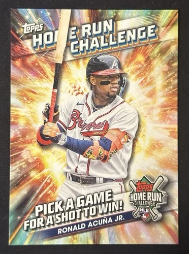 Ronald Acuna Jr - 2024 Topps Series 1 Home Run Challenge
