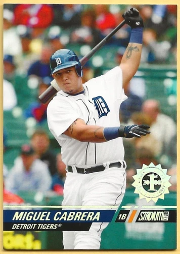Miguel Cabrera Topps Stadium Club 1st First Day Issue *numerada de /599*