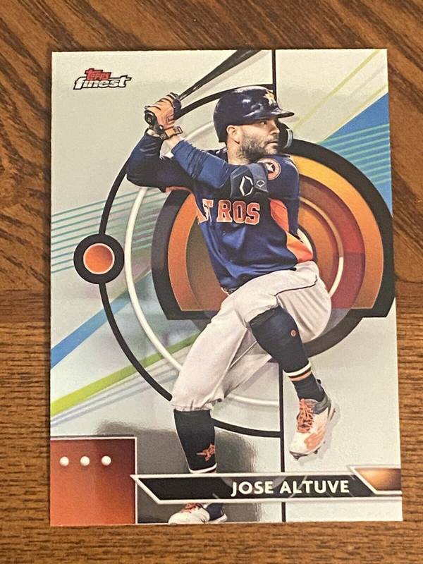 josé altuve - 2023 topps finest 