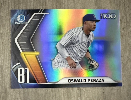 Oswald Peraza - 2022 Bowman Scouts Top 100 Prospects 