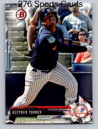 Gleyber Torres - 2017 Bowman Draft *pre rookie RC liga menor*