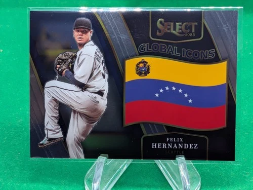 Felix Hernandez - 2025 Panini Select Global Icons Seattle Mariners