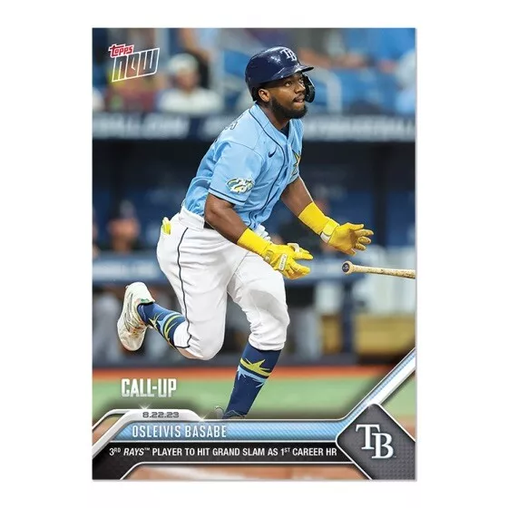 Osleivis Basabe - 2023 Topps Now *CALL UP / Rookie Year* RC