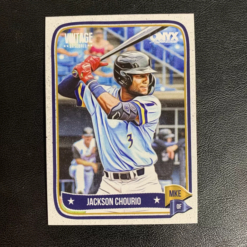 Jackson Chourio - 2024 Onyx Vintage Liga menor pre rookie card