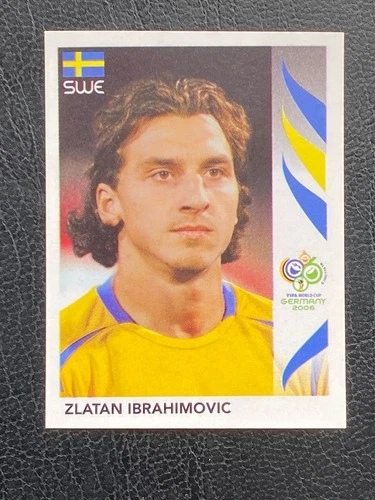 Zlatan Ibrahimovic - Panini FIFA World Cup 2006 Rare Sticker