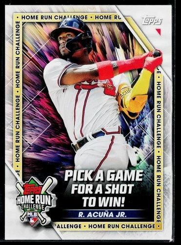 Ronald Acuña Jr. - 2023 Topps Home Run Challenge - Braves a12