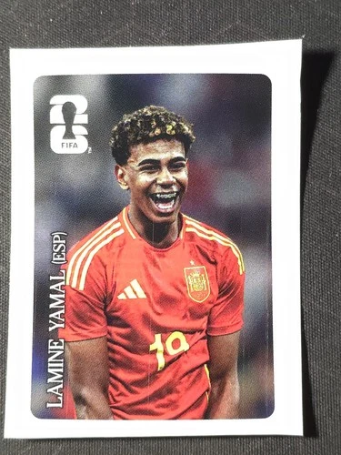 Lamine Yamal -Coca-Cola *de Estados Unidos* Panini FIFA World Cup 2026 Sticker  *En transito*