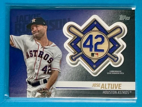 Jose Altuve - 2018 Topps Jackie Robinson Day Manufactured Patch  #JRP-JA