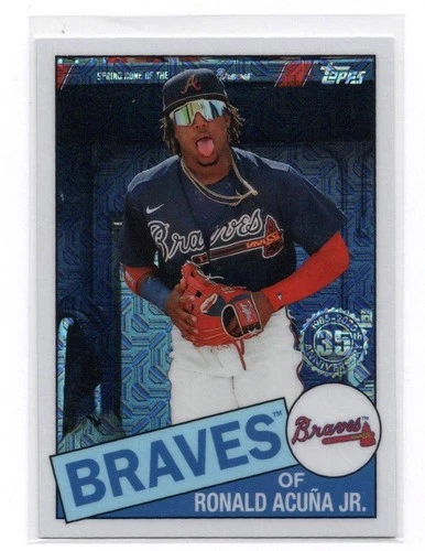 Ronald Acuña Jr. - 2020 Topps Update #CPC-30 1985 Topps Chrome Silver Pack