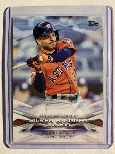 Jose Altuve - 2018 Topps Silver Slugger Award Houston Astros #MLBA37