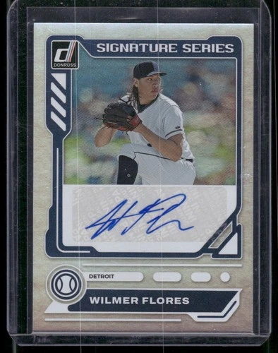 Wilmer Flores - 2023 Donruss Signature Series  *Auto Firma Certificada*