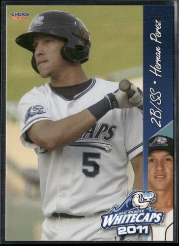 Hernan Perez - 2011 Choice West Michigan Whitecaps *liga menor pre rookie card*