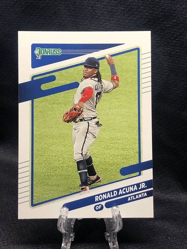 Ronald Acuña jr. - 2021 donruss