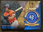 Jose Altuve - 2017 Topps Jackie Robinson Day Manufactured Patch #JRPC-JA