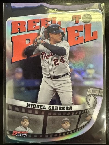 Miguel Cabrera - 2023 Bowmans Best Reel to Reel Detroit Tigers