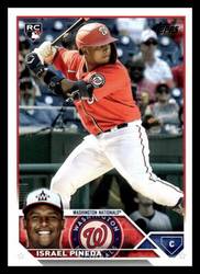 israel pineda - topps series 2 2023 - *rookie card RC novato*