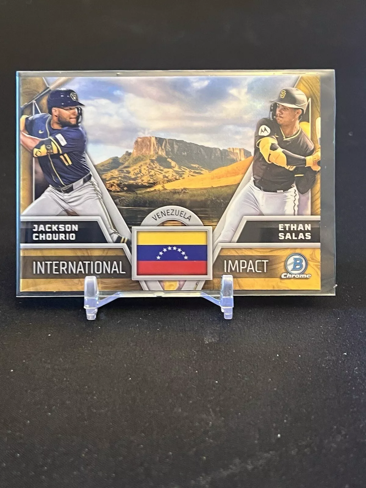Jackson Chourio / Ethan Salas - 2024 Bowman Chrome Internarional Impact