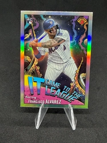 Francisco Alvarez - 2023 Bowman Chrome It Came To The League RC Rookie Card