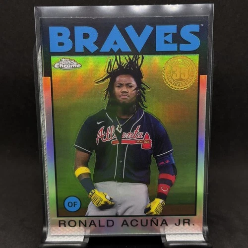 Ronald Acuña Jr. - 2021 Topps Chrome 1986 Topps Baseball 