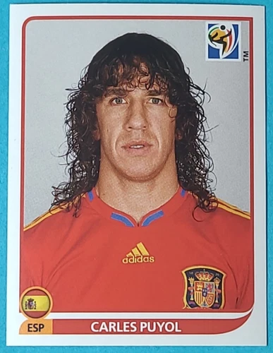 Carles Puyol - Panini World Cup 2010 WC 10 Sticker No. 565 españa Spain ESP