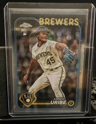 Abner Uribe - 2024 Topps Chrome Rookie Card RC