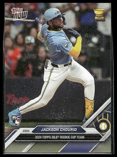 Jackson Chourio - 2024 Topps Now Rookie Cup (RC)