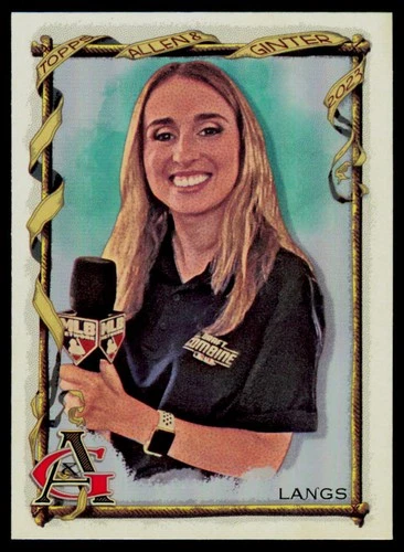 Sarah Langs - 2023 Topps Allen & Ginter Reporter / Researcher