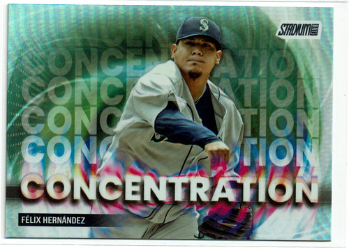 Felix Hernandez  - 2025 Topps Stadium Club Concentration 