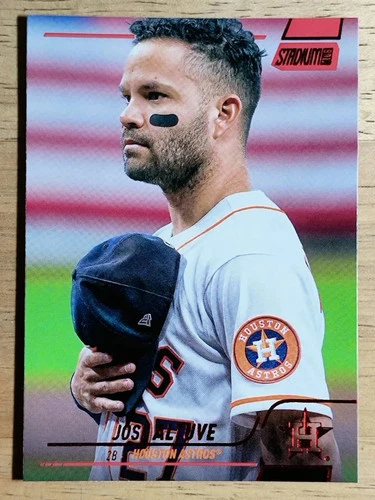 Jose Altuve - 2022 Stadium Club *Red Foil*