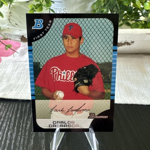 Carlos Carrasco - 2005 Bowman #313  FY RC rookie card