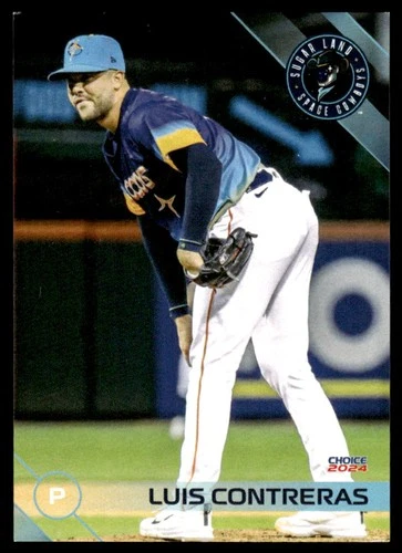 Luis Contreras - 2024 Choice Minor League Rookie Card Sugar Land Cowboys