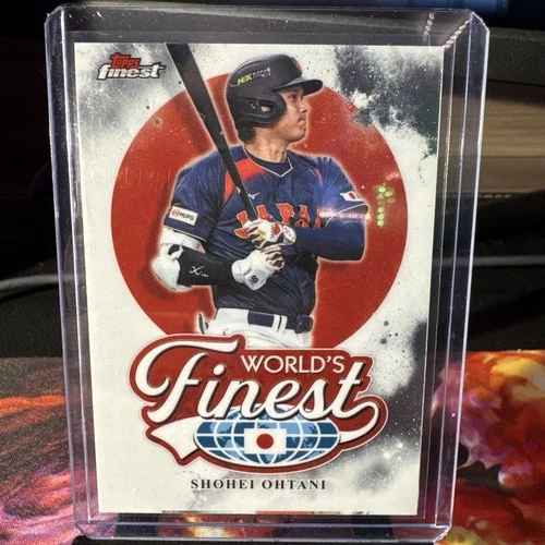 Shohei Ohtani - 2026 Topps Finest Baseball Worlds Finest Clasico Mundial Team Japon *En transito*