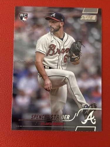 Spencer Strider - 2022 Topps Stadium Club Rookie Card #296 Base Braves Rc